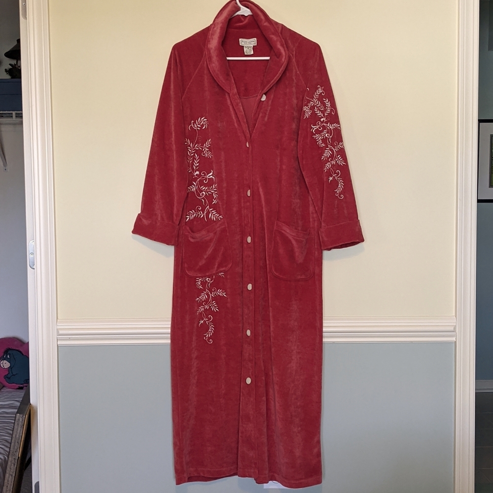 Anne Lewin Velour Bathrobe